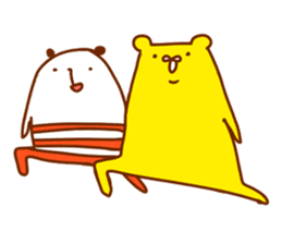 Xiaba Bear&Kuwa Bear sticker #13168162