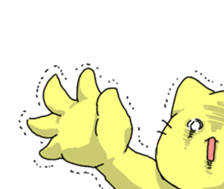 Stickers for stomach hurts people sticker #13168747