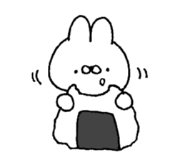 Cat and the bear and the rabbit sticker #13168863