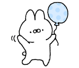 Cat and the bear and the rabbit sticker #13168870