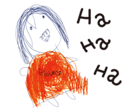 Bibiana's original hand-drawn pictures sticker #13169382