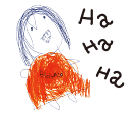 Bibiana's original hand-drawn pictures sticker #13169382