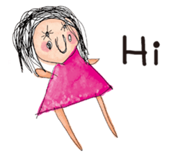 Bibiana's original hand-drawn pictures sticker #13169390