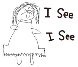 Bibiana's original hand-drawn pictures sticker #13169411