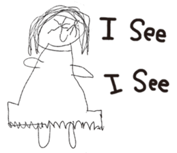 Bibiana's original hand-drawn pictures sticker #13169411