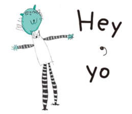 Bibiana's original hand-drawn pictures sticker #13169415