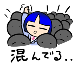 Okappa girl Kato ver.cosplay sticker #13169917