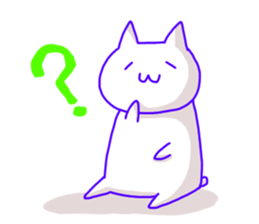 Cat of the Kansai dialect sticker #13170495