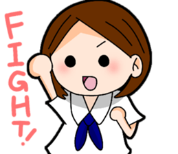 Daily life of Yumi and Yuo sticker #13170608