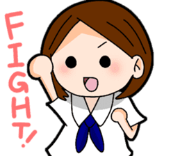 Daily life of Yumi and Yuo sticker #13170608