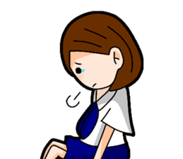 Daily life of Yumi and Yuo sticker #13170614