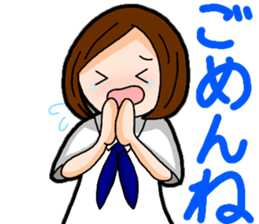 Daily life of Yumi and Yuo sticker #13170616