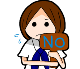 Daily life of Yumi and Yuo sticker #13170618