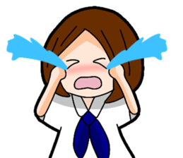 Daily life of Yumi and Yuo sticker #13170622