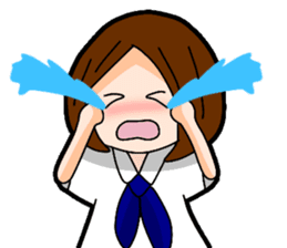 Daily life of Yumi and Yuo sticker #13170622