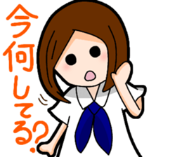 Daily life of Yumi and Yuo sticker #13170623