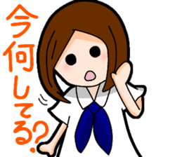 Daily life of Yumi and Yuo sticker #13170623