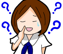 Daily life of Yumi and Yuo sticker #13170624