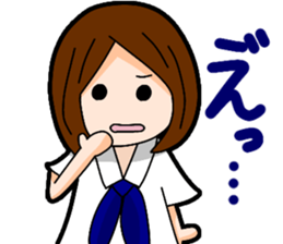 Daily life of Yumi and Yuo sticker #13170625