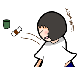 Daily life of Yumi and Yuo sticker #13170639