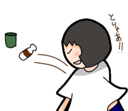 Daily life of Yumi and Yuo sticker #13170639