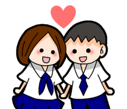 Daily life of Yumi and Yuo sticker #13170643