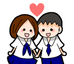 Daily life of Yumi and Yuo sticker #13170643