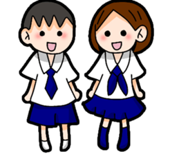 Daily life of Yumi and Yuo sticker #13170645