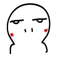 A funny white face III