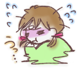 happyhappy pregnant woman sticker #13171496