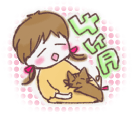 happyhappy pregnant woman sticker #13171502