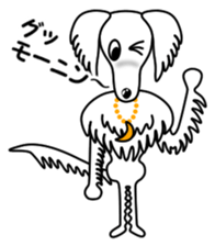 Borzoi Biancer 1 sticker #13172502