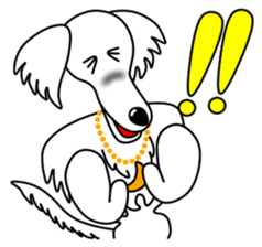 Borzoi Biancer 1 sticker #13172512