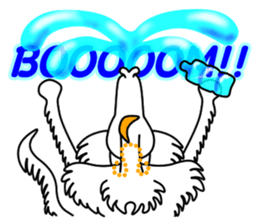 Borzoi Biancer 1 sticker #13172516