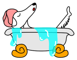 Borzoi Biancer 1 sticker #13172520