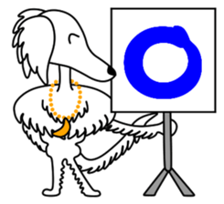 Borzoi Biancer 1 sticker #13172524