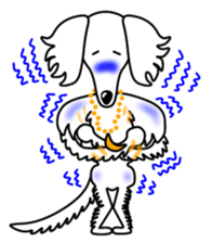 Borzoi Biancer 1 sticker #13172541