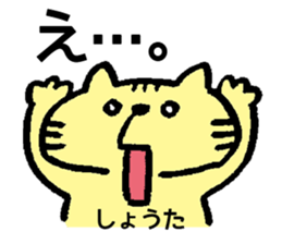 The sticker Shota uses sticker #13172551