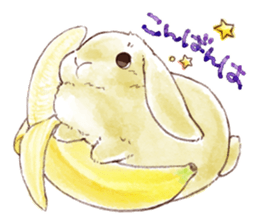 Not a dog, I'm a rabbit! sticker #13172709