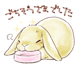 Not a dog, I'm a rabbit! sticker #13172712