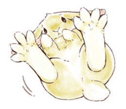 Not a dog, I'm a rabbit! sticker #13172729