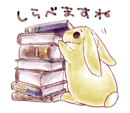 Not a dog, I'm a rabbit! sticker #13172730