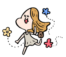 Vicky's happy life II sticker #13172753