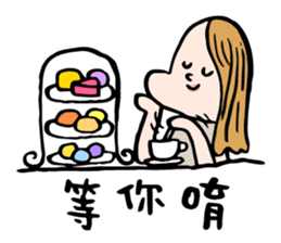 Vicky's happy life II sticker #13172757