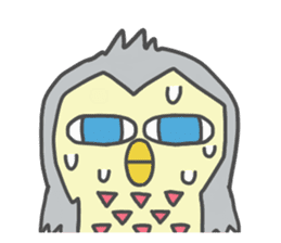 cool owl sticker #13173080