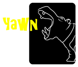 Animal design sticker sticker #13173442