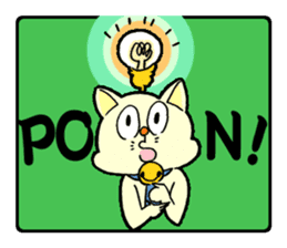 like the cat -office life- sticker #13173464