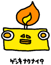 Kamikami and Friends 3 sticker #13174124