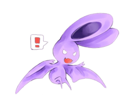 Little bat-ChiuChiu sticker #13174789