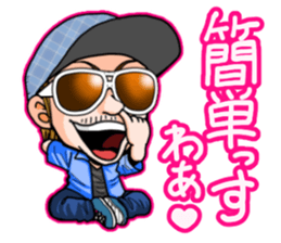 The festival guy and his companions sticker #13174816